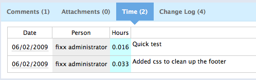 time logging